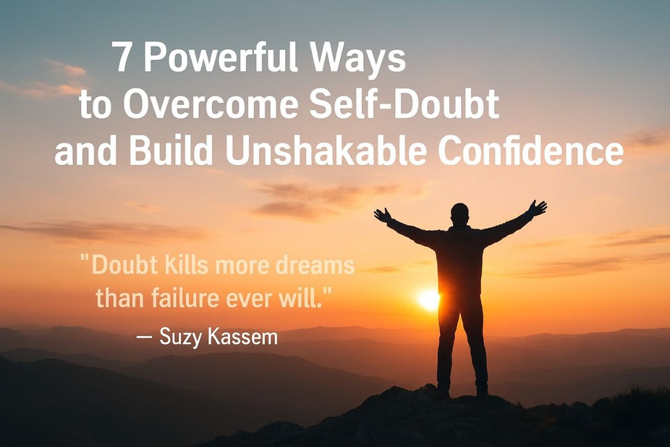 powerful ways to overcome self-doubt